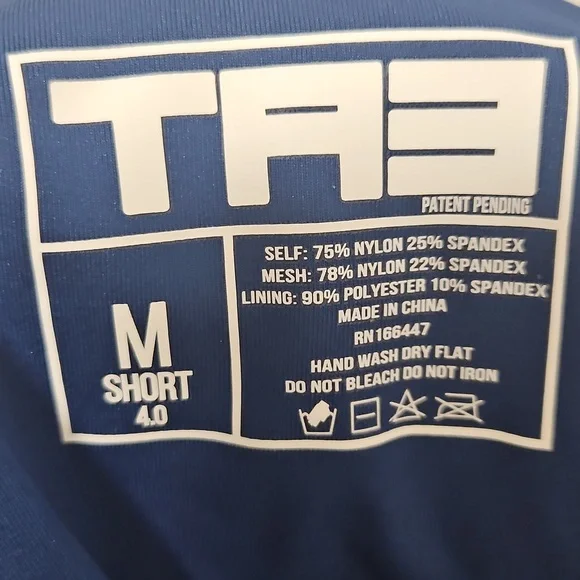 NWT TA3 Plungey In Royal Blue/Navy, M Short - Picture 7 of 11